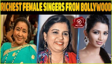 Top 10 Richest Female Singers from Bollywood